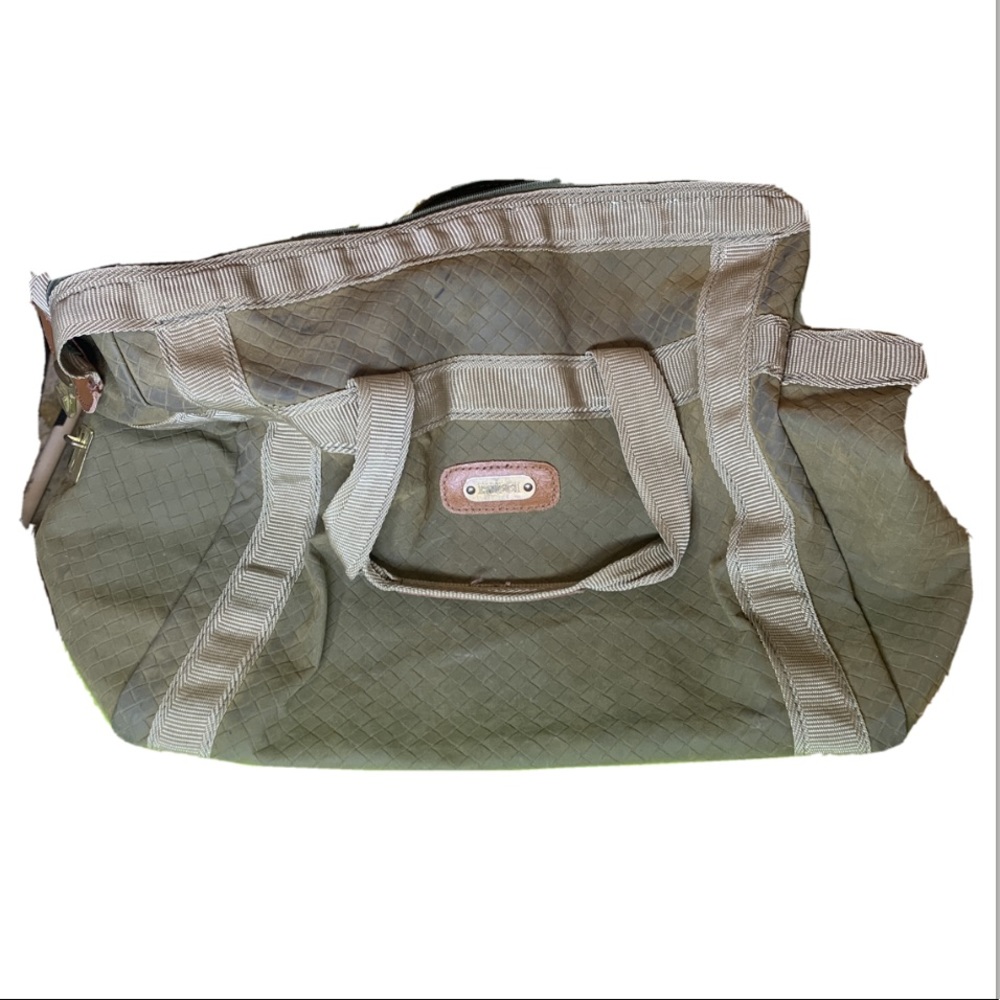 Vintage Emellio Pucci Leather Duffel Bag